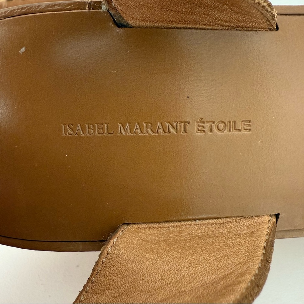 Isabel Marant Étoile Zia Wooden Platform Rope Sandals EU 39 - Picture 7 of 10